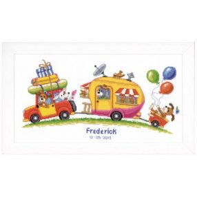 PN-0021746 Caravan Trip 40x21 cm