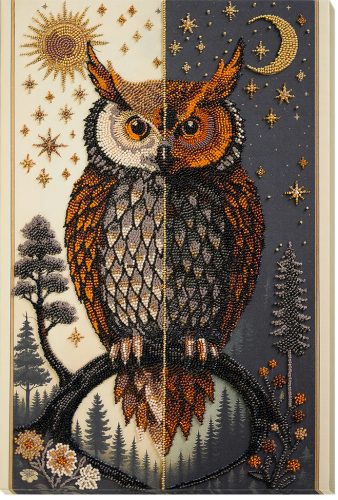 AB960 The oracle between day and night 26x40 cm