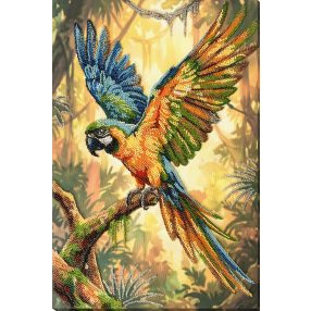 AB970 Colorful Parrot 26x39 cm