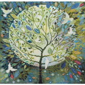 AH049 World tree 30x33 cm