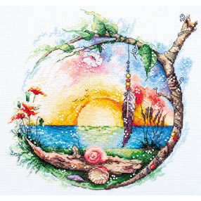 AH074 Sunny paradise 25x25 cm