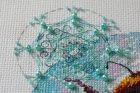 AH085 Caramel spider web 19x22 cm