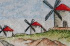 AH111 Szélmalmok 39x18 cm