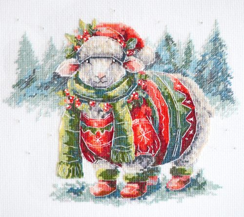 AH245 In the arms of winter 24x20 cm