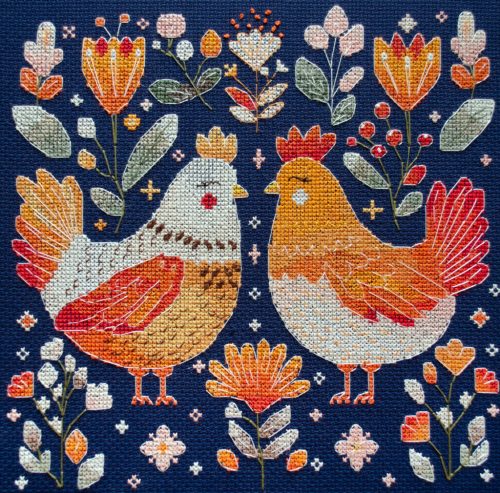 AH247 Best hen friend 23x23 cm