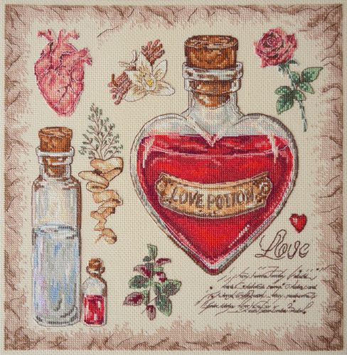 AH283 Recipe for love 30x30 cm