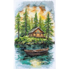 AH286 Silence in the forest 20x35 cm