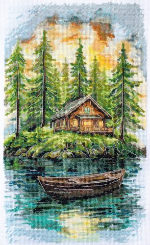 AH286 Silence in the forest 20x35 cm