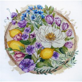 AH287 A floral moment 26x26 cm