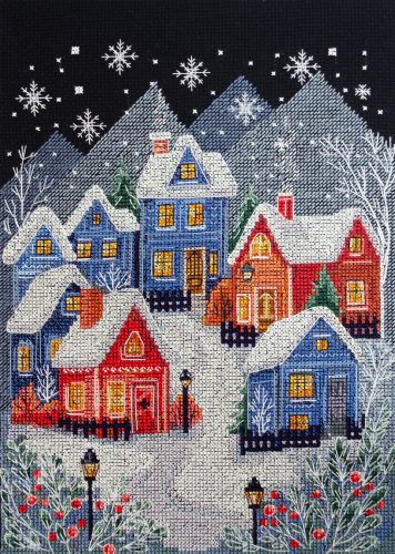 AH302 The night before Christmas 19x26 cm