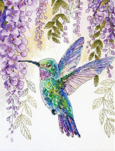 AH310 The flight of the hummingbird 25x30 cm