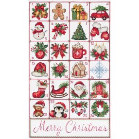 AH324 Adventi kalendárium 29x50 cm