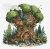 AVA-P023 Tree House 20,8x20,1 cm