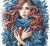 AVA-P032 Carminea. Guardian of the Vermilion Crystal 20x18,4 cm