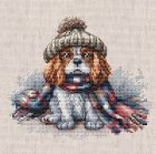 AVA-P037 Cavalier King Charles Spániel 16,8x14,5 cm