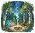 AVA-P038a Camp in the Forest 32,7x30,9 cm