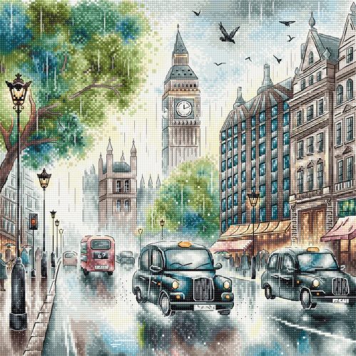 AVA-P055 London 28,7x28,5 cm