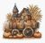 AVA-P078 Autumn Cart 20x18,5 cm