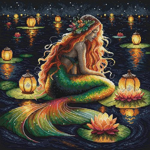 AVA -P091 The Mermaid's Sanctuary 28,5x28,5 cm