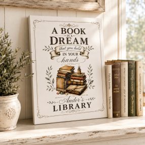 A book is a dream - vászonkép