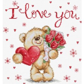 B1421 I Love You 20x22 cm