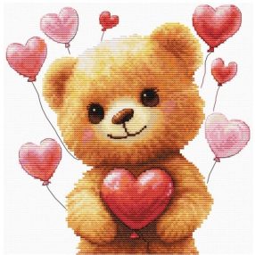 B1423 Szerelem a levegőben 18x19 cm