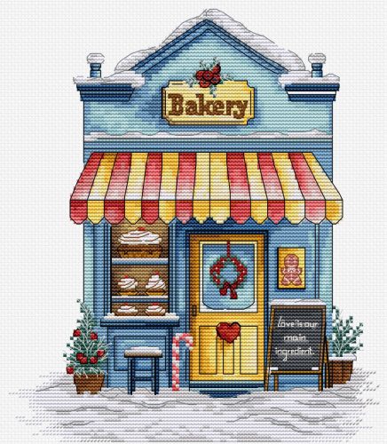 B1430 Bakery 17x20 cm