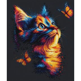 B1432 Elbűvölő pillangó 25x30 cm