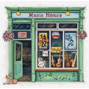 B1440 Music House 25x24 cm