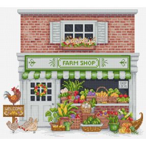 B1448 Farm Shop 27x24 cm