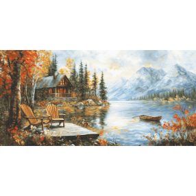 B716 Egy arany évszak visszhangjai 70x35 cm