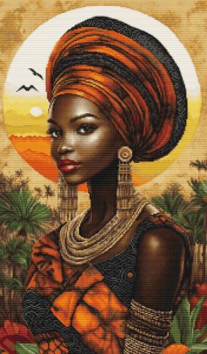 B720 Queen of the Sunlit Continent 29x48 cm