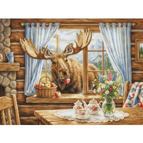 B731 Váratlan vendég 43x32 cm