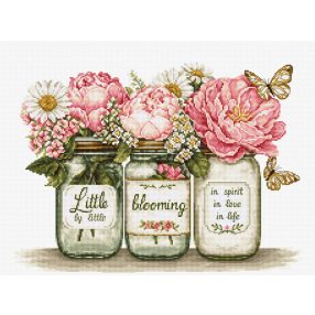 BA7065 Little by Little Blooming, 27x20 cm