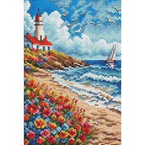 BC8102 Virágzó part 14,5x22 cm