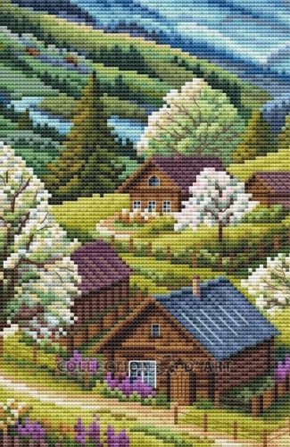 BC8106 Tavasz a felföldön 14,5x22 cm