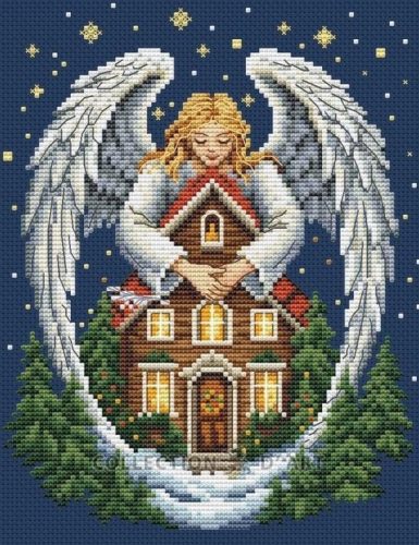 BC8140 Karácsonyi őrangyal 17x21 cm