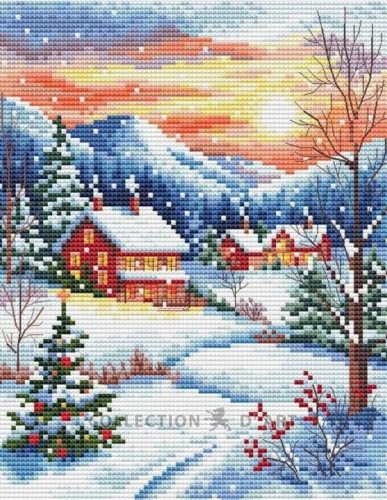 BC8143 Havas falu 15,5x20 cm