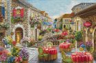 BU5080 Fiori Caffes 52x35 cm