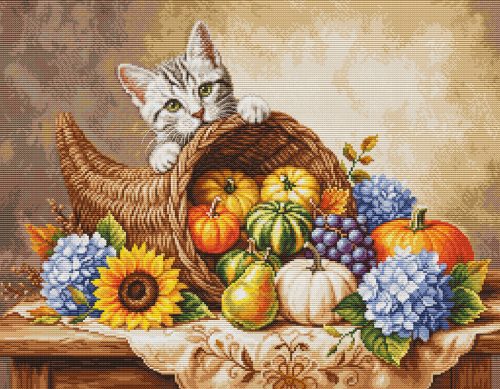 BU5113 Őszi betakarítás 41x32 cm