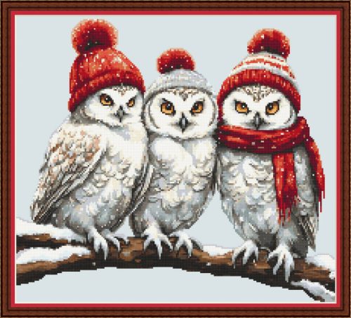 CRC - Frosty Owl Family