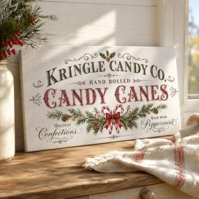 Candy cane - vászonkép