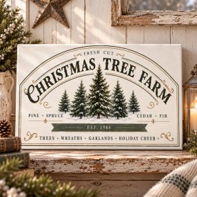 Christmas tree Farm  - vászonkép