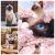 Cseresznyevirágzás macskával - egyedi vászonkép
