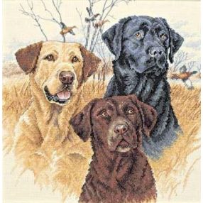 D35096 Great hunting dogs 30x30 cm