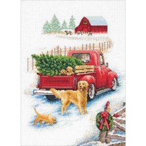 70-08971 Winter ride 25x35 cm