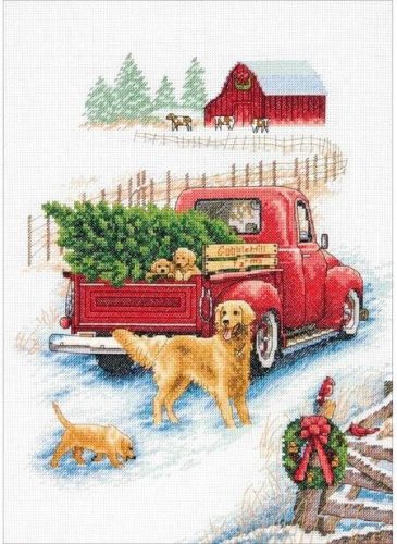 70-08971 Winter ride 25x35 cm