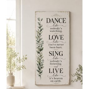 Dance like nobody's watching - vászonkép