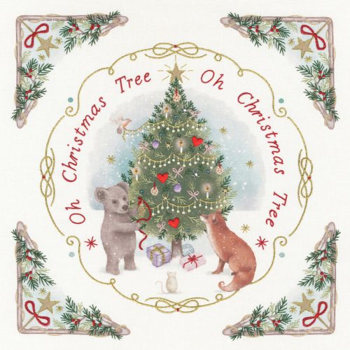 ECA09 Cassandra Riley - At Christmastime 24x24 cm