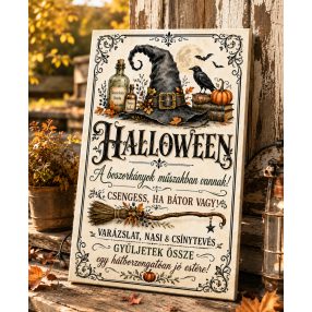 Egy hátborzongatóan jó este! - Halloween vászonkép